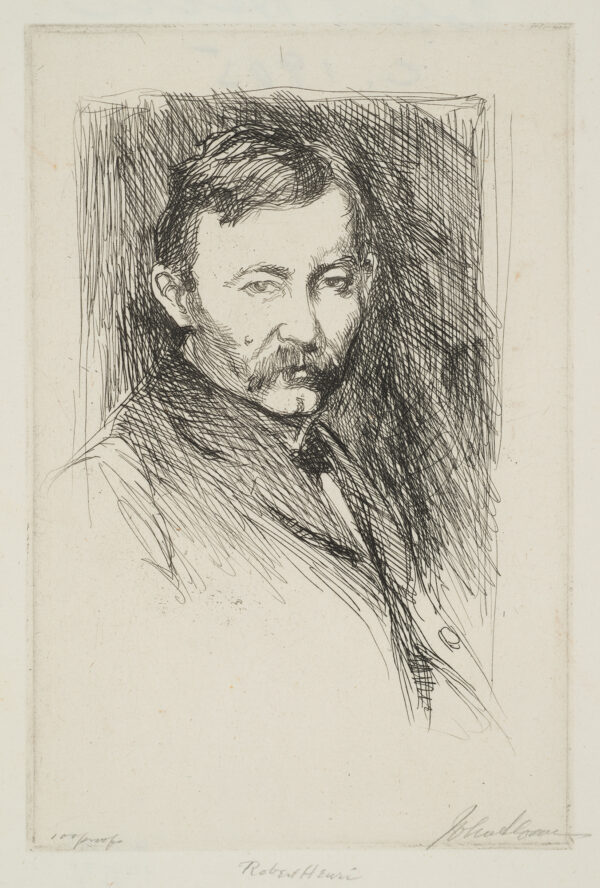 Portrait of Robert Henri. 