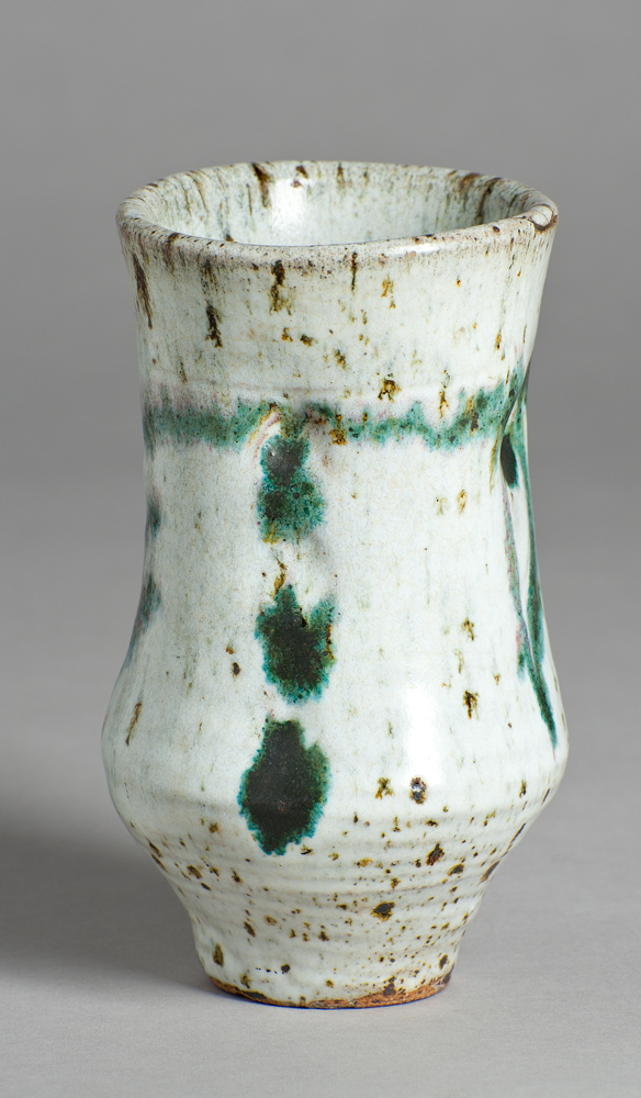Small bottle with wide lip