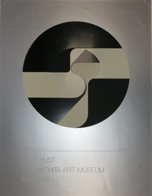 A poster for an exhibition at the Wichita Art Museum in 1973