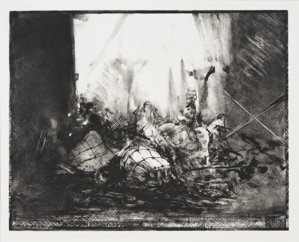 Abstraction after Rembrandt's