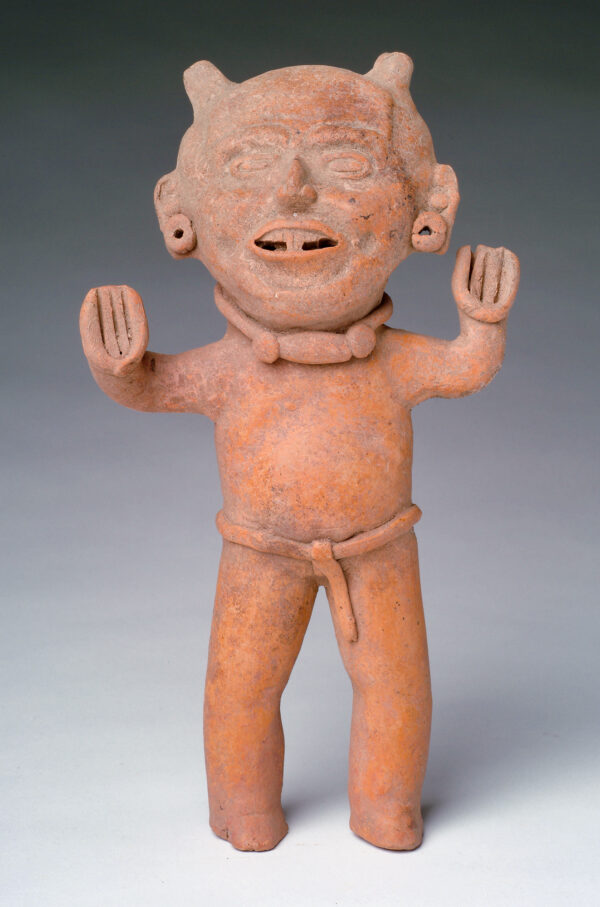 Smiling face figure.