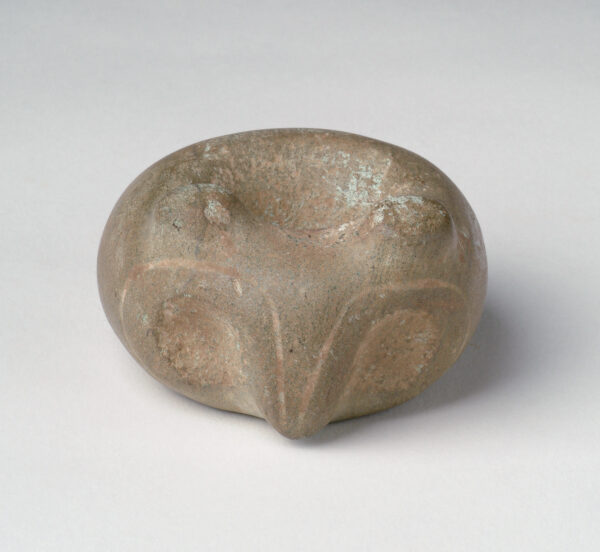 Owl Effigy Mace Head