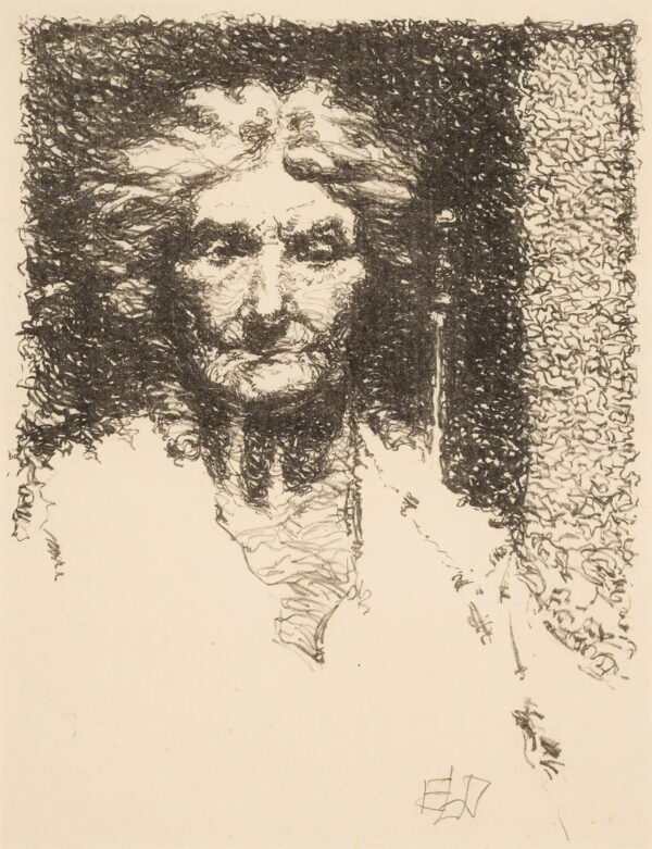 Portrait of Ed L. Davison's Grandmother, Indiana Olmsted Myers 1835–1928.