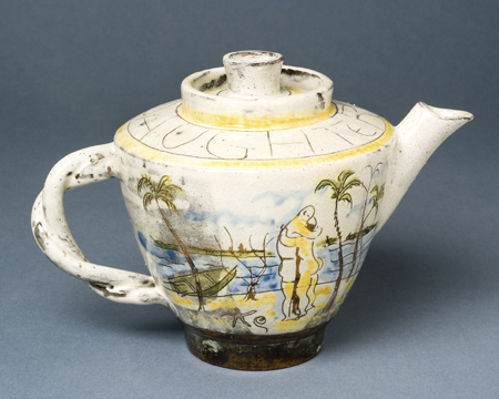 The teapot commemorates (Henry's wife) Bessie's second novel entitled: 