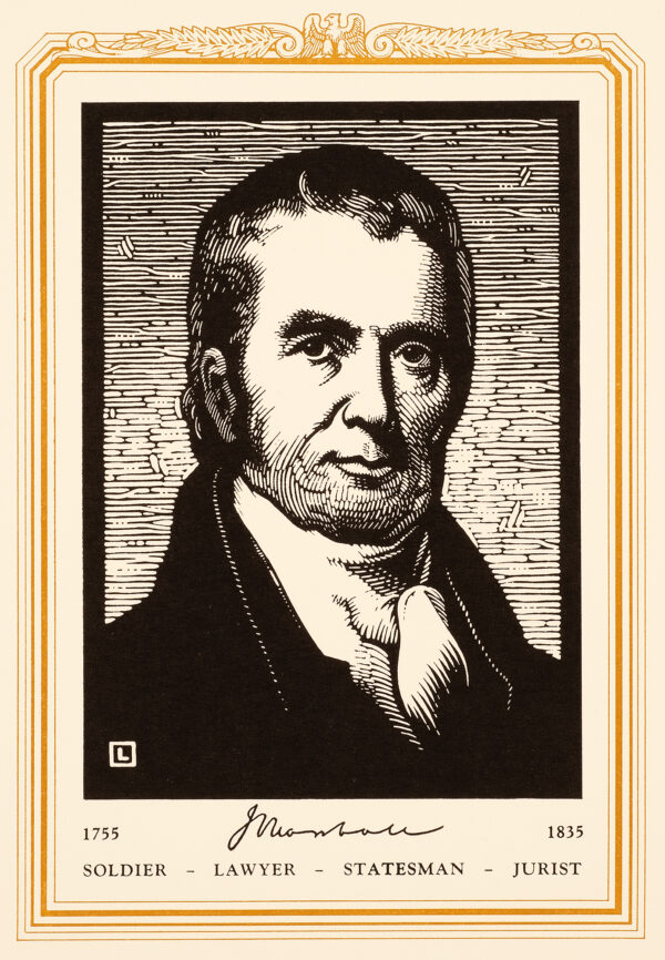 A portrait of John Marshall