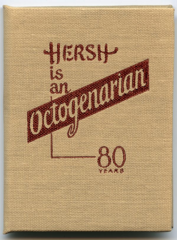 Hard-bound book in brown. Logan reflects on his life as he turns 80.