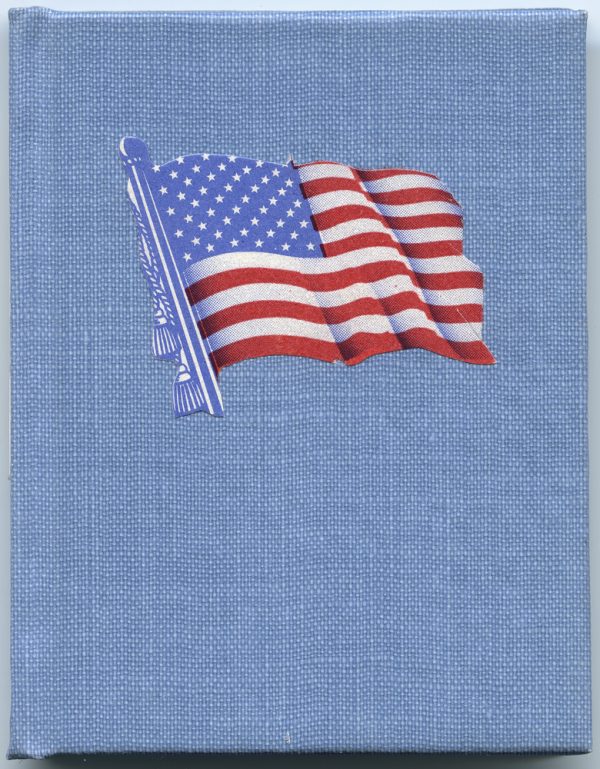 Hard-bound in blue. A tribute to the American flag by Johnny Cash followed by the story of “Old Glory” by Herschel C. Logan.
