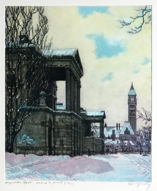 Osgoode Hall is Canada's oldest law court, located in Toronto