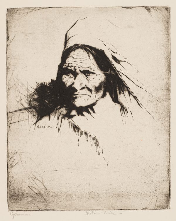 Portrait of Geronimo.