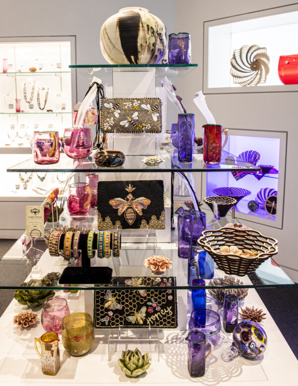 Interior view of the Museum Store with toys, games and puzzles