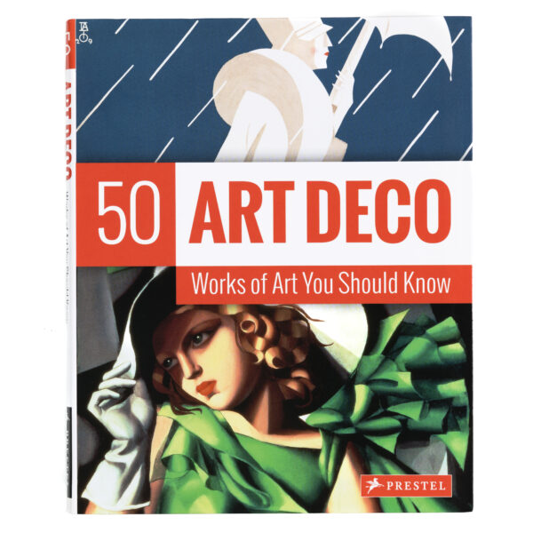 Book cover for 50 Art Deco Works of Art You Should Know